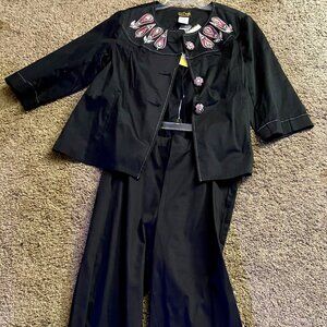 Bob Mackie Wearable Art Pantsuit XLNEW WITH TAGS